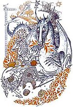 Farmer Giles of Ham with Chrysophylax the Dragon 1949.jpg