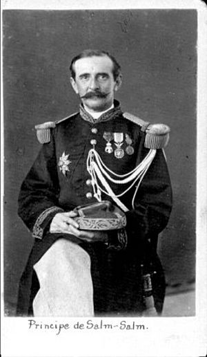 Felix Salm-Salm, Mexican uniform