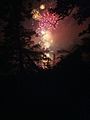 Fireworks over Lake Kittamaqundi