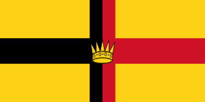 Flag of Sarawak (1870–1946, 1963–1973)