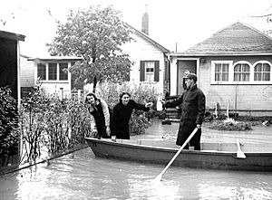 Flooding of Humber River, June 2, 1947