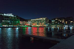 Grand Canal Dock - Dublin, Ireland - August 18, 2017 01