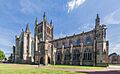 Hereford Cathedral Exterior from NW, Herefordshire, UK - Diliff