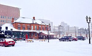 Heritage Station in downtown Huntington 2015