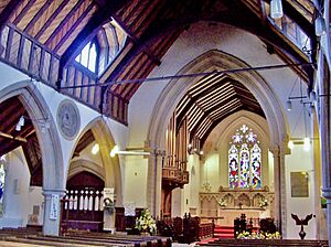 Interior of St Michael's Church, Camberley