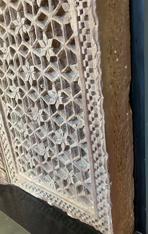 Jali sandstone detail