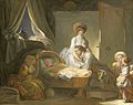 Jean Honoré Fragonard, The Visit to the Nursery, c. 1775, NGA 32685