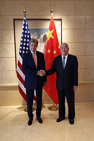 John Kerry met with Xie Zhenhua in Beijing 2023 (1)