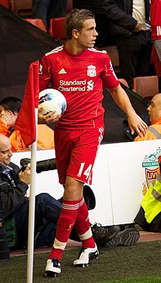 Jordan Henderson Liverpool vs Bolton 2011