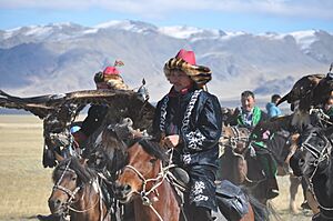 Kazakh Eagle Hunters