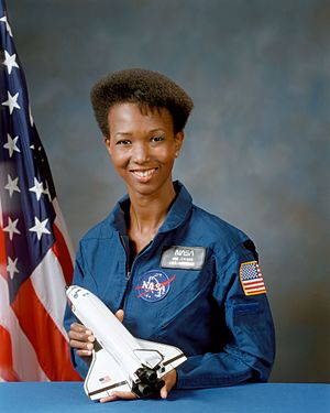 Mae Jemison - Official portrait of 1987 astronaut candidate