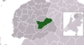 Map - NL - Municipality code 0086 (2009)