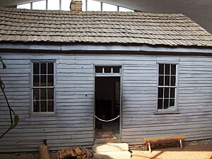 Mark Twain Birthplace Cabin exterior