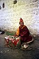 Mendicant monk. Lhasa 1993