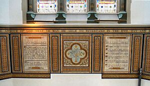 Methodist Church Aldershot reredos