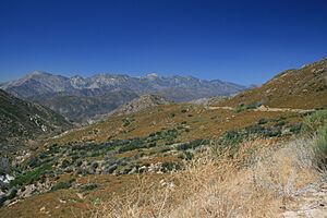 Mount Baldy from Silverwood lake