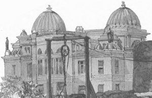 New Mexico territorial capitol building 1886-1892