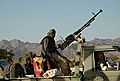 Nigerien MNJ fighter technical gun