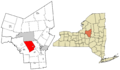 Oneida County New York incorporated and unincorporated areas Westmoreland (town) highlighted