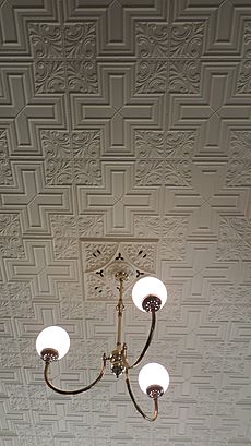 Our Lady of Assumption Convent, Warwick - pressed metal ceilings, 2015