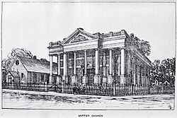 Oxford Terrace Baptist Church, 1885