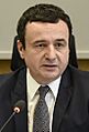 PM Albin Kurti during the first meeting of the Government of the Republic of Kosovo 3 (cropped)