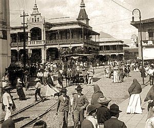 Palacio de Hierro en 1910