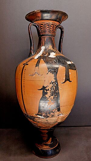 Panathenaic amphora Louvre MN705