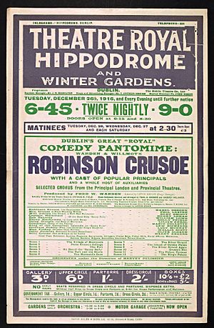 Pastomimes - Robinson Crusoe (the Pantomime Hero)
