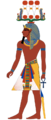 Pharaoh with Hemhem crown