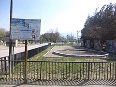 Plaza de Batuco, comuna de Lampa, Chile