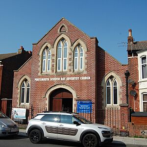 Portsmouth Seventh Day Adventist Church, 133 Chichester Road, North End, Portsmouth (March 2019) (3)
