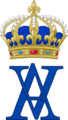 Royal Monogram of Anne of Austria, Queen of France