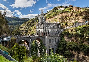 Santuario de Las Lajas, Ipiales, Colombia, 2015-07-21, DD 21-23 HDR-Edit