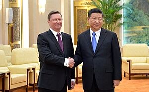 Sergey Ivanov and Xi Jinping (25-03-2016)