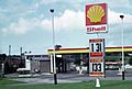 Shell petrol station in the UK