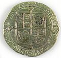 Shilling of Charles I - Counterfeit (YORYM-1995.109.12) reverse