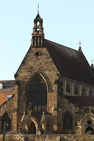 Shrewsbury Cathedral from Town Walls.jpg
