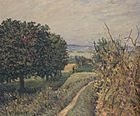Sisley-Among the Vines Louveciennes
