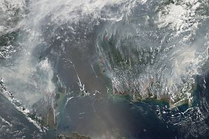 SouthEast Asia fires Oct 2006