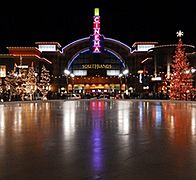 Southlands ice rink lights