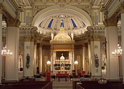 St. Joseph Co-Cathedral interior - Thibodaux, Louisiana