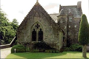 Stobhall Castle and chapel - geograph.org.uk - 82721