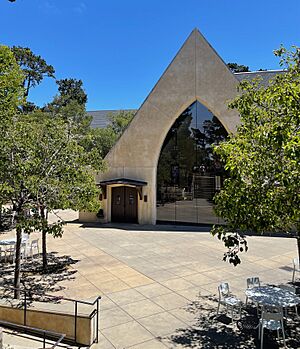 Sunset Center outside patio