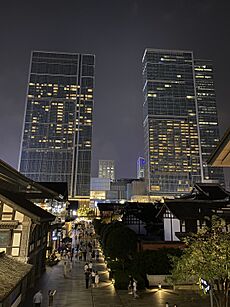 Taikoo Li and IFS at the city centre
