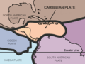 Tectonic plates Caribbean