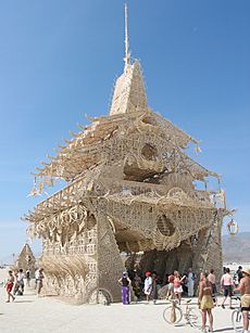 Temple Of Joy Burning Man 2002