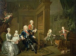 The Cholmondeley Family, William Hogarth, 1732