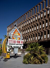 The Flame sign, Neon Museum
