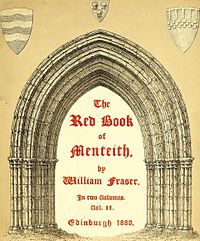 The red book of Menteith. (With plates, including portraits, facsimiles and genealogical tables.) (1880) (14762519221)